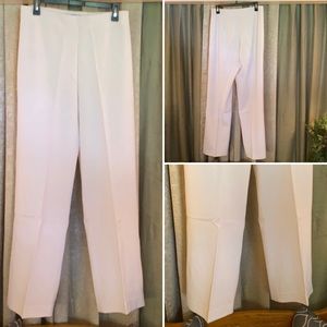 Celebrating Grace White Straight Leg Pants 12 NWT